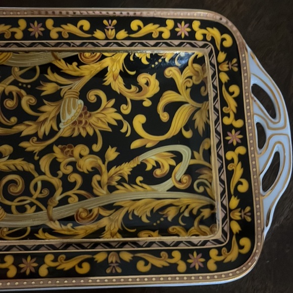 MARRAKESH FINE PORCELAIN TRAY BY CASA ELITE - Picture 6 of 8